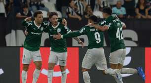 Palmeiras é mais eficaz que Botafogo, vence no Rio e cola no Fla na liderança