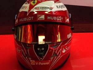 Massa vai homenagear escuderia italiana em capacete Foto: Instagram / Reprodução Massa vai homenagear escuderia italiana em capacete Foto: Instagram / Reprodução