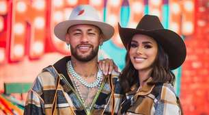 Festa Junina: Neymar, namorada e irmã vestem looks 'iguais'