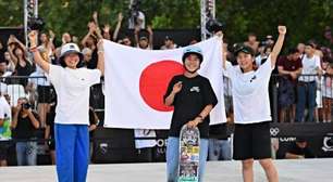 Japão domina o pódio e Rayssa Leal fica em 5º lugar da final do Pré-Olímpico do skate street