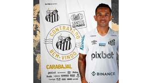 Santos anuncia a contratação do meia argentino Gabriel Carabajal