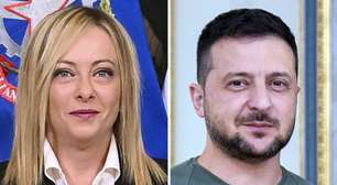 Meloni e Zelensky debatem apoio e possível negociação de paz