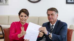 Jair Bolsonaro e Michelle pararam de se seguir no Instagram