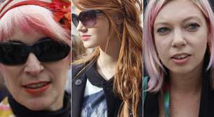 Fashionistas abusam dos fios coloridos Londres; veja os cabelos