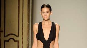 Cristiano Burani ousa com transparência em Milão