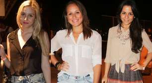 Seda, transparência e guarda-chuvas fecham o Fashion Rio