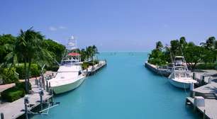 Caribe americano fica 24 km ao sul de Miami