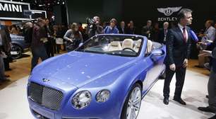 Bentley: conversível que atinge 325 km/h estreia em Detroit