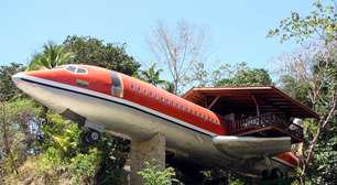 Hotel na Costa Rica tem suíte construída dentro de um avião