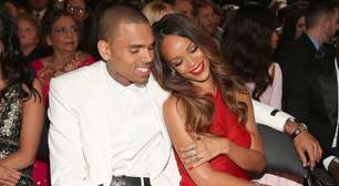Rihanna e Chris Brown assistem ao Grammy em clima de romance
