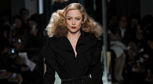 Top brasileira Raquel Zimmermann desfila em Milão