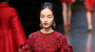 Dolce&amp;Gabbana leva glamour à semana de moda de Milão