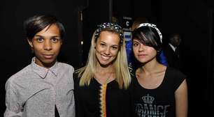 Jovens talentos ajudam em make e cabelos no Fashion Rio