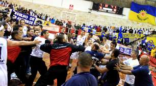 São José empata semi do NBB com Fla; jogo termina em agressões