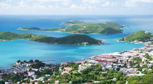 St Thomas tem um dos portos mais movimentados do Caribe