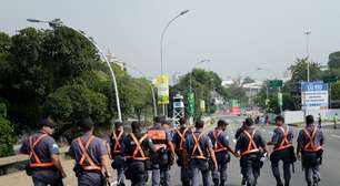 Rio aumenta efetivo policial no entorno do Maracanã e aguarda protesto