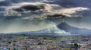 Um dos vulcões mais ativos do mundo fica ao lado de Puebla