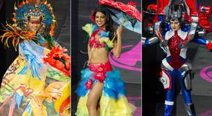 Índia, robô, diabinha: veja o desfile de trajes típicos do Miss Universo