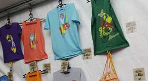 Para lembrar: camisetas e bags fazem sucesso na loja do Planeta Terra