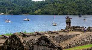 Forte tomado por piratas no século 17 é destaque no Panamá