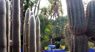Jardim com restos mortais de Yves Saint Laurent dá colorido a Marrakech