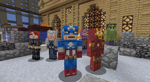 Armaduras dos 'Vingadores' chegam ao 'Minecraft' para Xbox 360