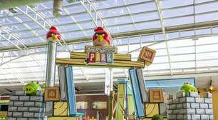 Shopping de SP tem parque temático de Angry Birds
