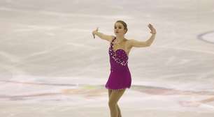 Patinadora diz realizar sonho ao se apresentar no Brasil