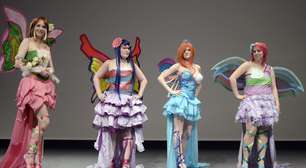 Fãs de cosplay se reúnem em convenção na Suíça