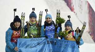 Sochi 2014: primeiro ouro ucraniano emociona país em crise