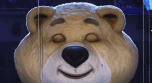 Sochi brinca com falha da abertura e repete choro de mascote