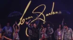 Luan Santana joga violão em show visceral em prêmio da Globo