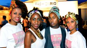 Por mais espaço, jovens negros protestam no Fashion Rio