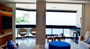 Apartamento é repaginado e fica com cara de casa de praia