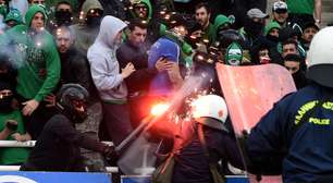 Panathinaikos é campeão em jogo marcado por violência
