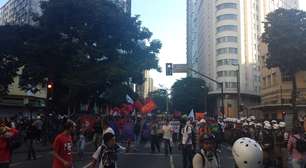 BH: 1,5 mil PMs impedem evolução de protesto contra Copa