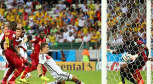 Em jogo emocionante, Alemanha sofre para empatar com Gana