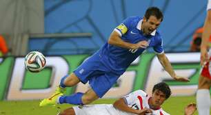 Eliminação da Grécia tem fim de ciclo e adeus de Karagounis