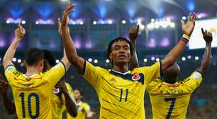 Destaque da Colômbia, Cuadrado já fez gol contra o Brasil