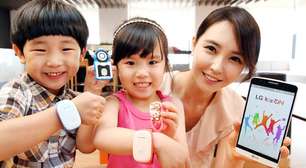 LG lança pulseira inteligente para crianças