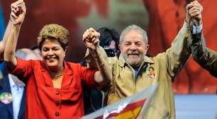 Dilma eleva o tom contra Aécio em ato com centrais sindicais