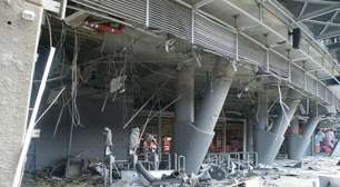 Estádio do Shakhtar é atingido por bombas na Ucrânia