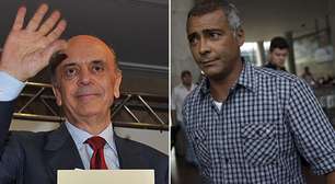 Serra e Romário lideram corrida ao Senado em SP e RJ