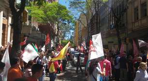 Debate tem saco de farinha e "corredor polonês" no RS