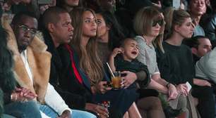 Desfile de Kanye West teve choro de filha e Justin Bieber