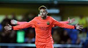 Neymar faz dois, e Barcelona avança à final da Copa do Rei