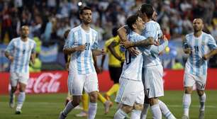 Show que nada! Argentina supera Jamaica em ritmo de treino