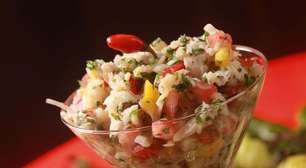 Ceviche de bacalhau