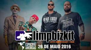 Limp Bizkit celebra 20 anos de carreira em show único em SP