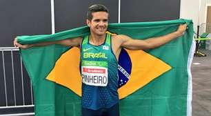 Edson Pinheiro é medalha de bronze nos 100 metros rasos T38